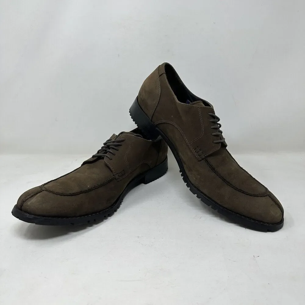 Cole Haan Mens Size 11 M NikeAir Brown Suede Leather Dress Shoe C11050